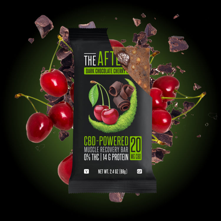 DARK CHOCOLATE CHERRY MATCHA The After Bar